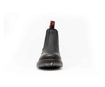 Work Boot – Black Full-Grain Leather - Nirlon