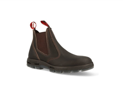 Work Boot – Brown Full-Grain Leather - Nirlon