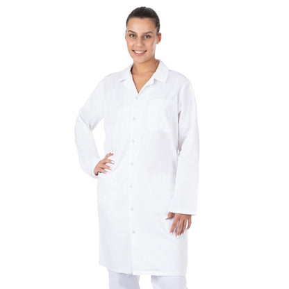 Long Sleeve Lab Coat for Women - Nirlon