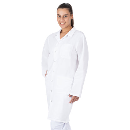 Long Sleeve Lab Coat for Women - Nirlon