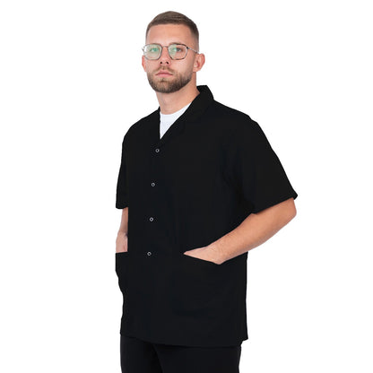 Short Sleeve Lab Coat for Men - Nirlon