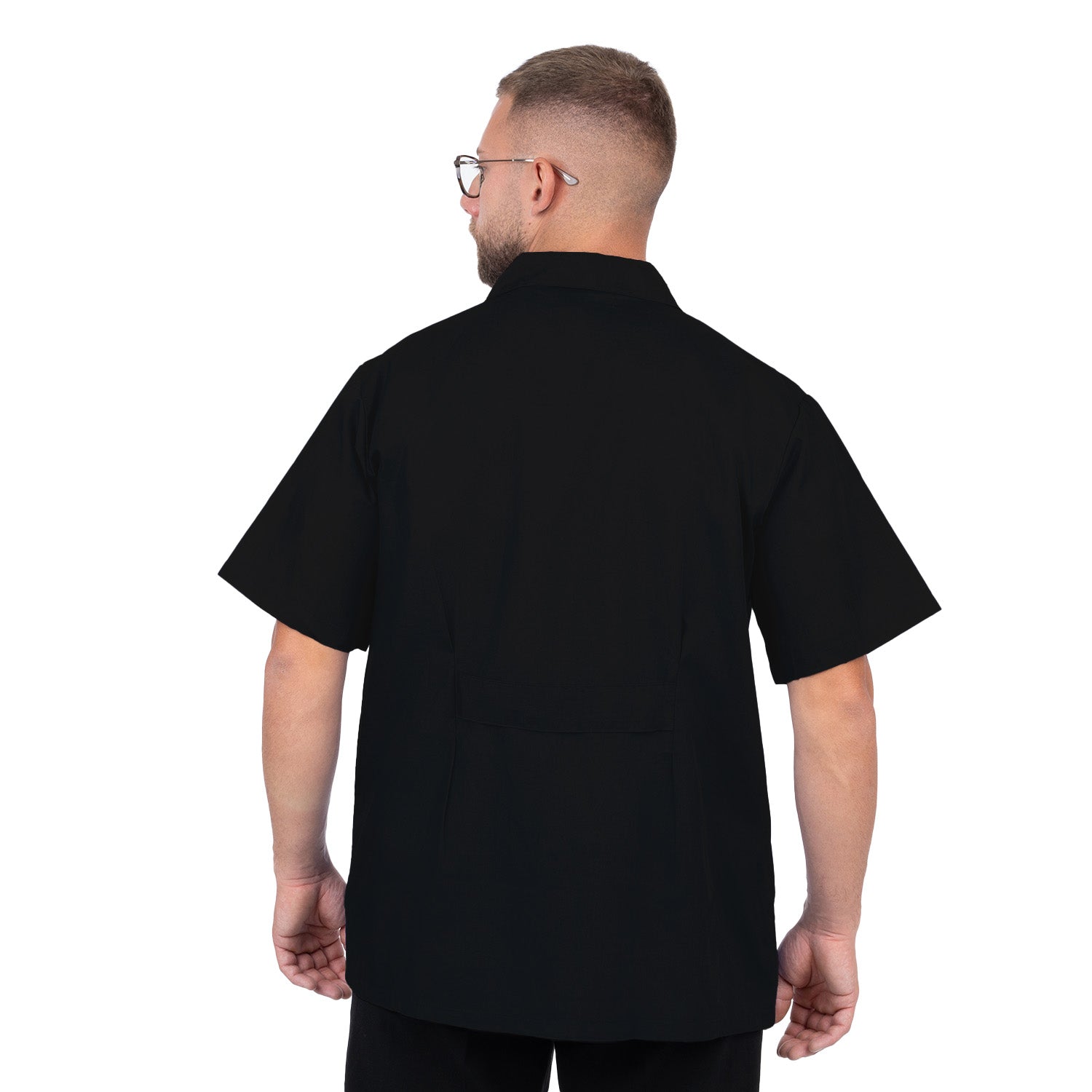 Short Sleeve Lab Coat for Men - Nirlon