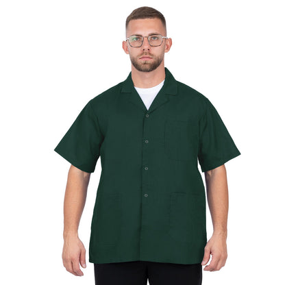 Short Sleeve Lab Coat for Men - Nirlon