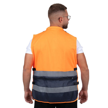 EMS Reflective Safety Vest with Pockets - Nirlon