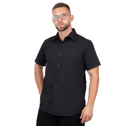 Short Sleeve Elegant Diolen Shirt for Men - Nirlon