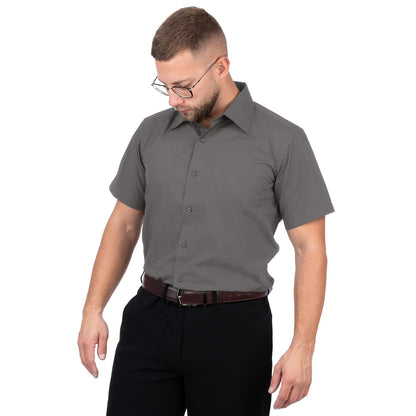 Short Sleeve Elegant Diolen Shirt for Men - Nirlon