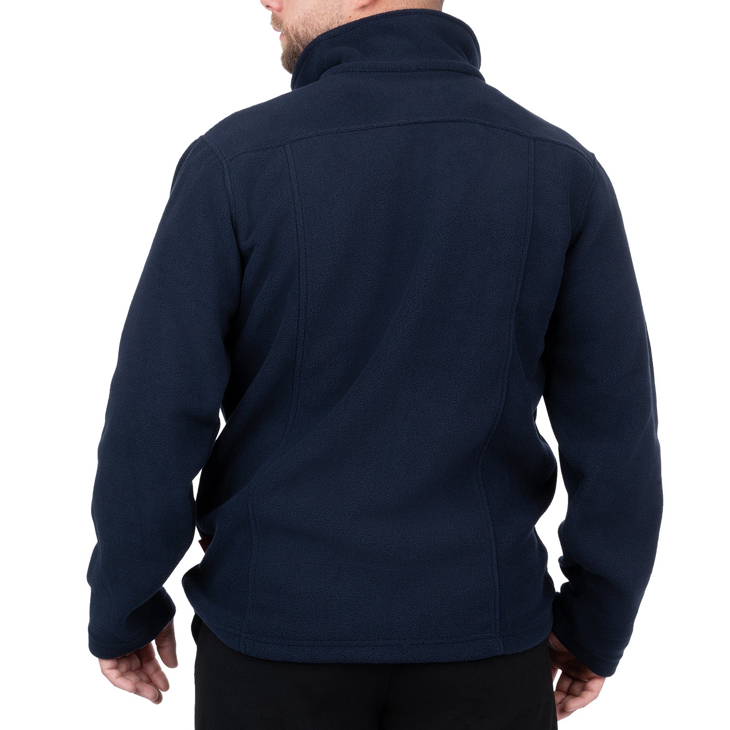 Zip Up Fleece Jacket with 3 Pockets for Men - Nirlon