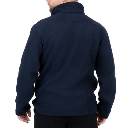 Zip Up Fleece Jacket with 3 Pockets for Men - Nirlon