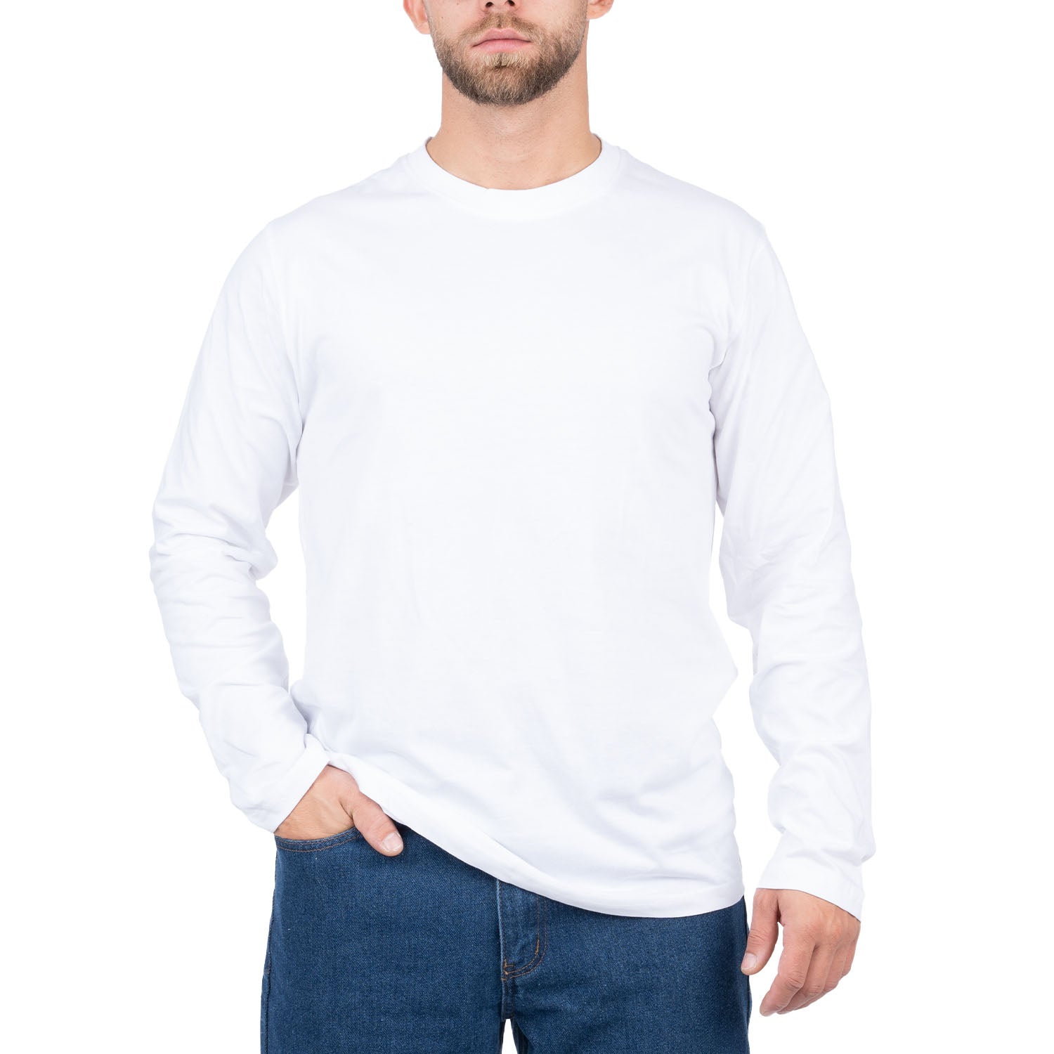 Classic Long Sleeve T-Shirt for Men - Nirlon