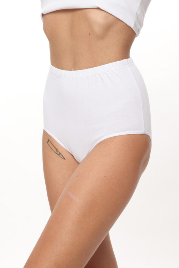 Full Coverage Organic Cotton Maxi Underwear for Women