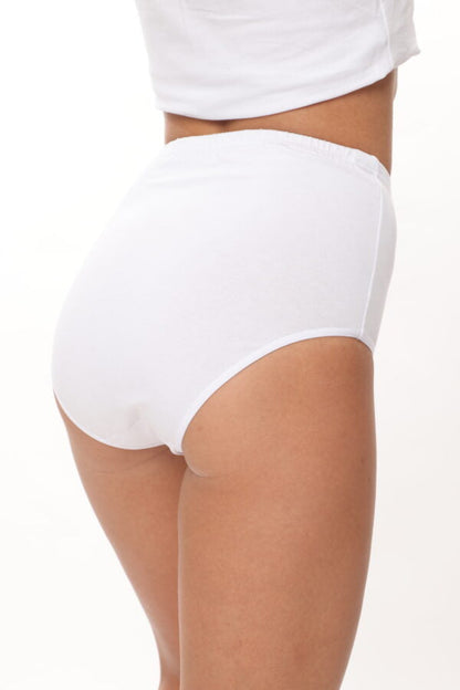 Full Coverage Organic Cotton Maxi Underwear for Women