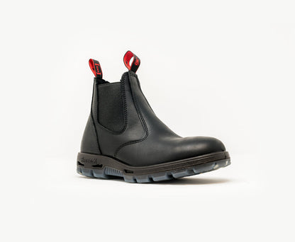 Redback USBBK – Black Leather Chelsea SB Safety Boots