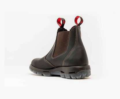 Work Boot – Brown Full-Grain Leather - Nirlon