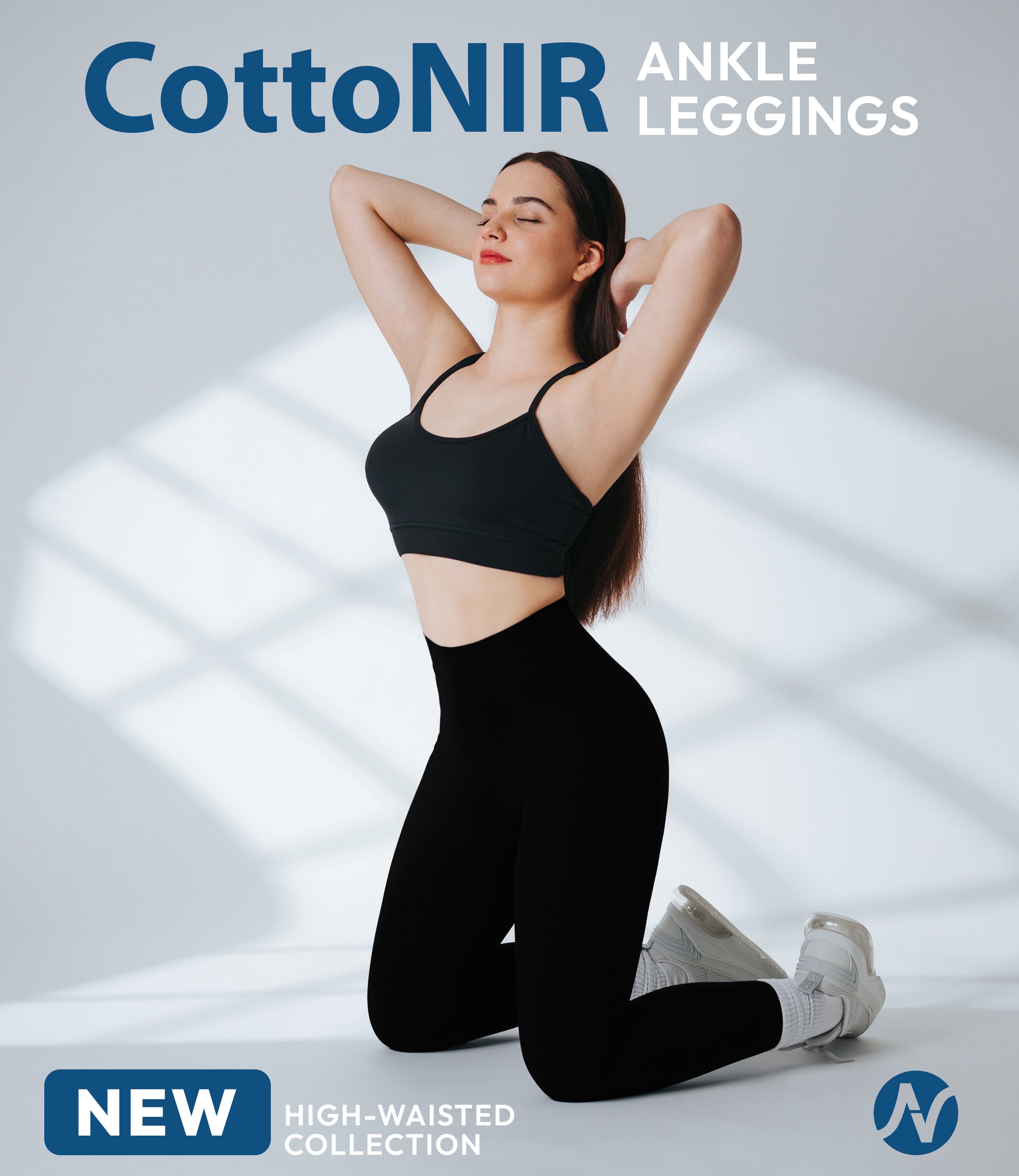 CottoNIR™ High Waisted Cotton Leggings for Women