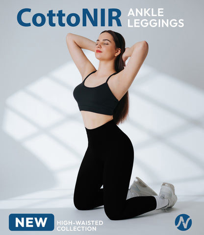 CottoNIR™ High Waisted Cotton Leggings for Women