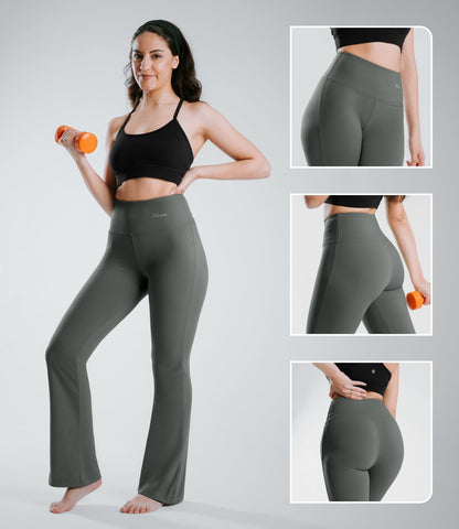 NirLUX™ High Waist Bootcut Leggings for Women
