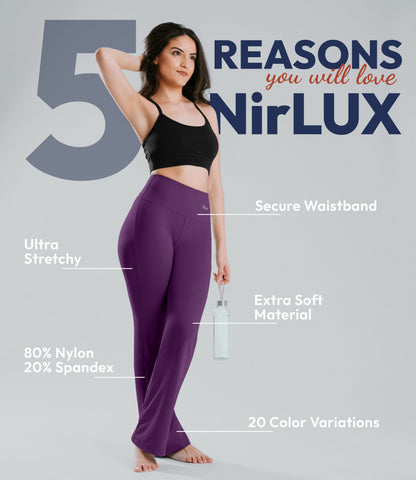 NirLUX™ High Waist Bootcut Leggings for Women