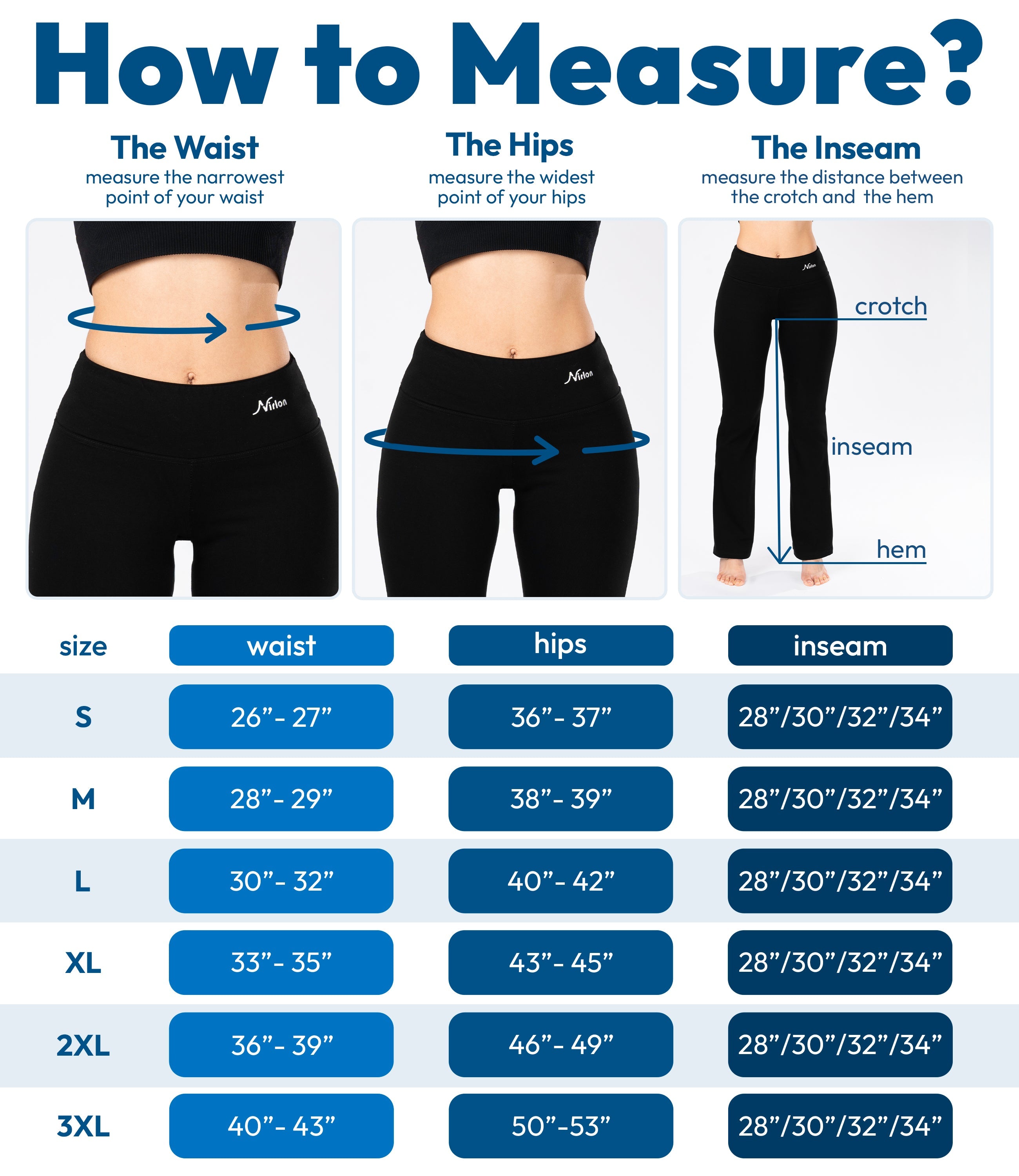 CottoNIR™ High Waist Bootcut Yoga Pants for Women