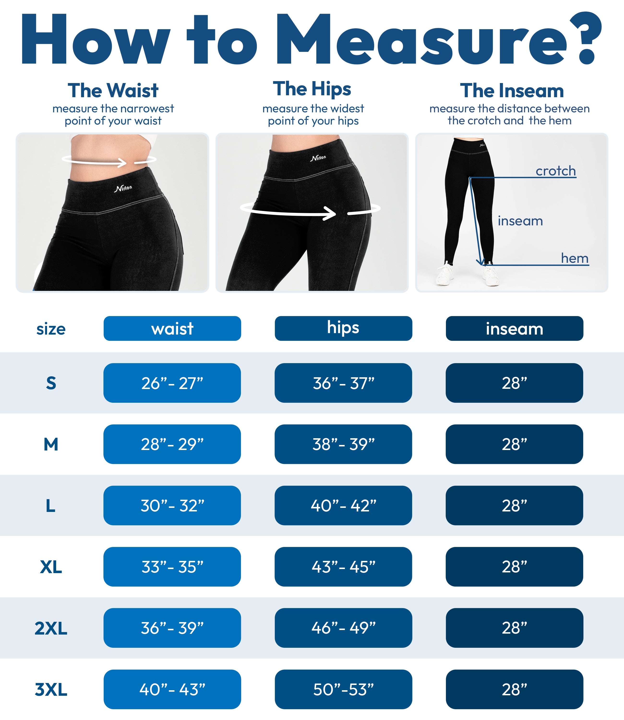 NirJEANS™ High Waist Denim-Look Jeggings for Women