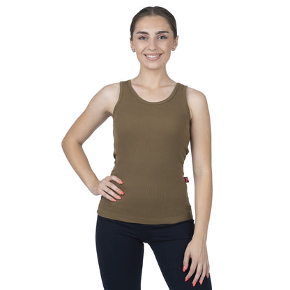 CottoNIR™ Ribbed Cotton Tank Top for Women - Nirlon