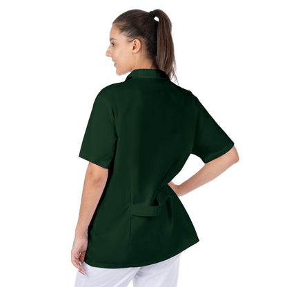 Short Sleeve Lab Coat for Women - Nirlon
